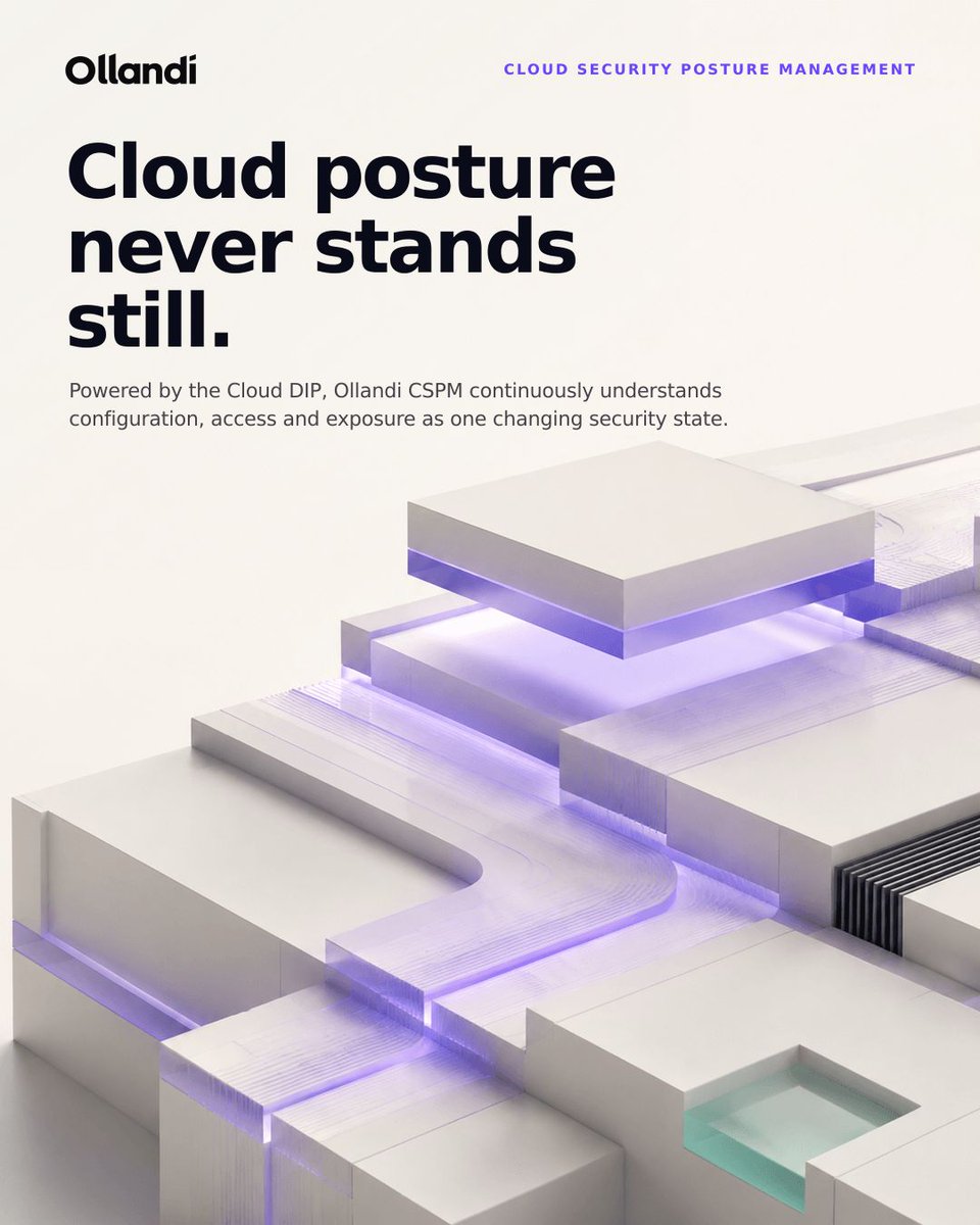 OllandiAI's tweet photo. Cloud security posture is a moving state, not a quarterly picture.

What changed in your cloud after the last posture review?

https://t.co/qFyPcmqens

#Ollandi #CSPM #CloudSecurity https://t.co/JQeUcMZB8Q