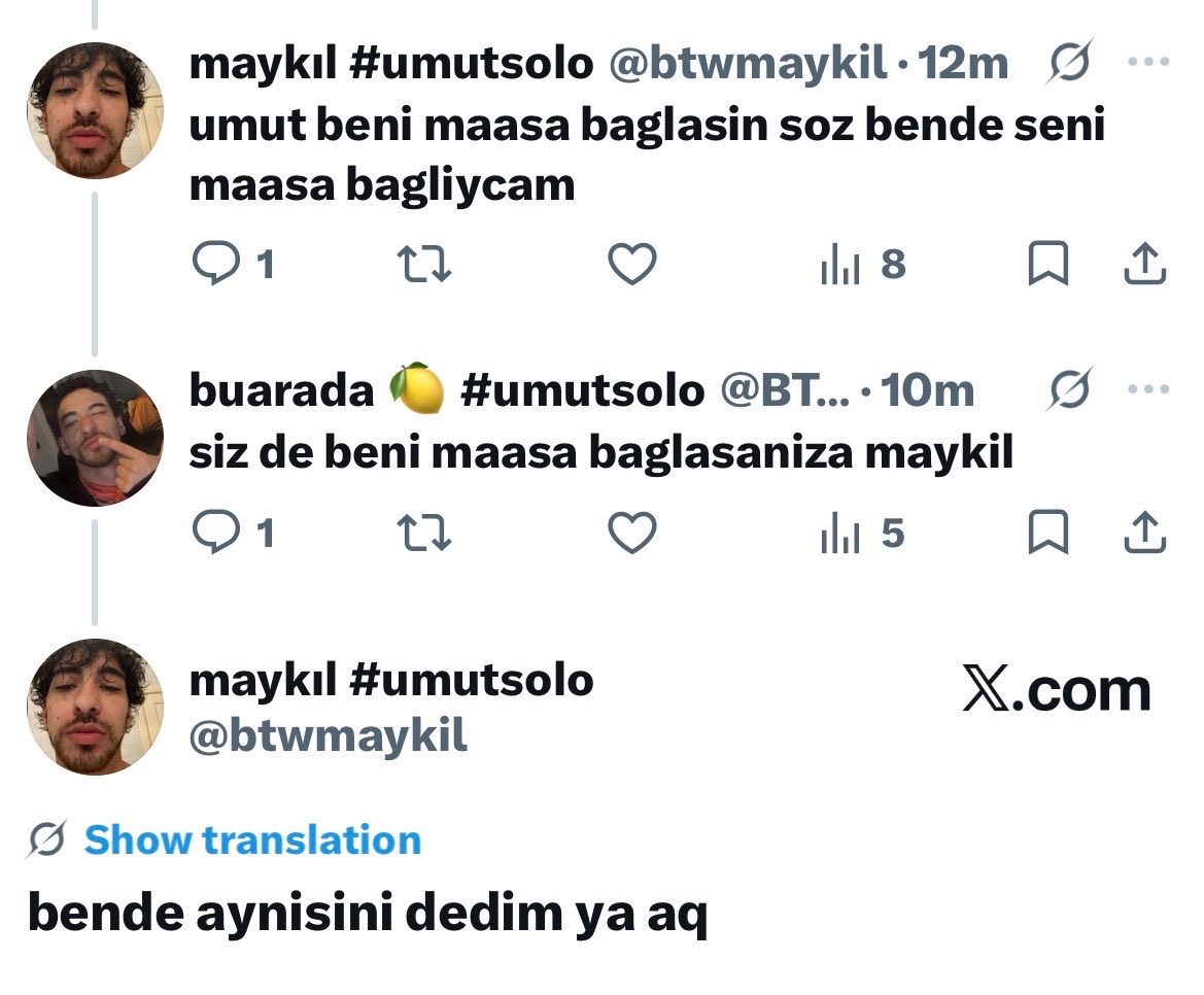 buarada 🍋 #umutsolo tweet media