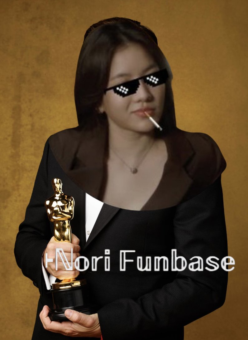 aloha0101alt2's tweet photo. Congrats on receiving your first Oscar, our idol @norisfunbase ! Well deserved!  

#NoriFunbase https://t.co/Lc3UPYKrOj