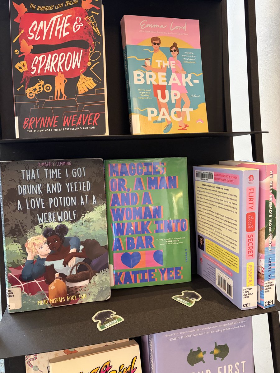 KCLibrary's tweet photo. Are you looking for a romance recommendation with a side of chaos? ❤️‍🔥 Jimothy Raccoon has gathered the juiciest, messiest, and most deliciously unhinged stories for your next guilty pleasure. 🦝
 
Check out our staff-created list here https://t.co/hihmqQIb6h. https://t.co/hgSdCkGSmO