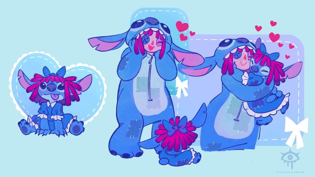 VitorKennedy00's tweet photo. Ragatha &amp; Stitch
By: visionskeeper 
#tadc #theamazingdigitalcircus #Ragatha #Stitch https://t.co/lzrX0fGAE3