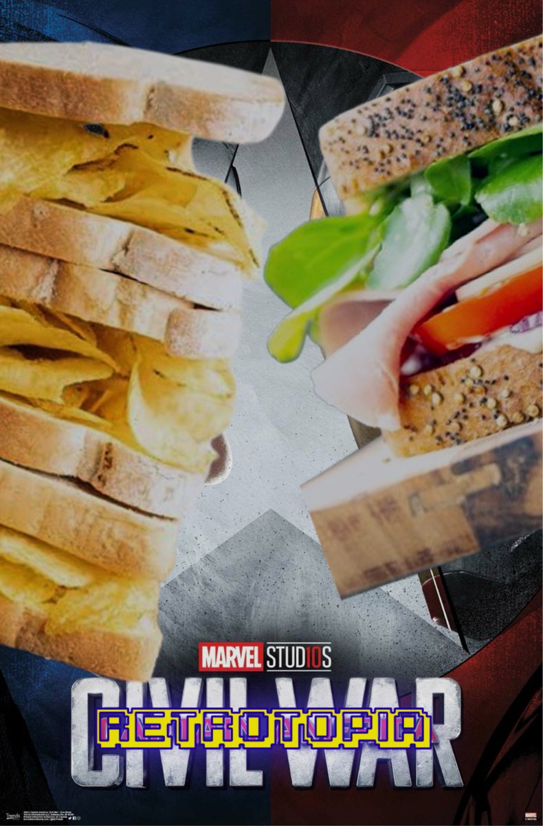 RetrotopiaPod's tweet photo. Being a part of the Retrotopia community after joining our Discord, you get to take part in fun debates.

Now, we're debating whether butter belongs on a sandwich. It's Civil War. 

A link to the Discord is in the podcast description, or join https://t.co/9FiKkmUG82 for FREE! https://t.co/pwavEOKi4q