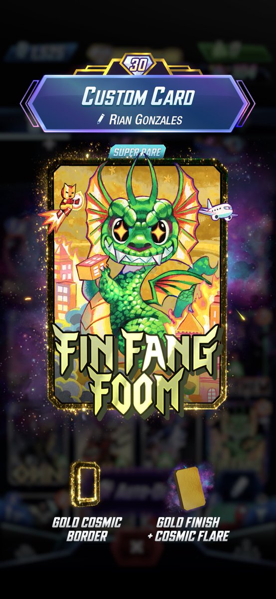 MarvelSnapoli's tweet photo. Just hit 30 mastery and am ranked #4 for number of FFF splits on @GetSnapComplete but the best split I’ve got is gold with cosmic flare. Feel a bit hard done by there to be honest. And who else thinks this card should gain the ‘highest’ power of a front row enemy card instead? https://t.co/i92AFCS9ut