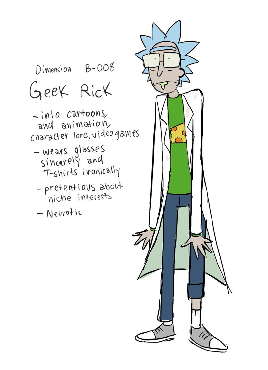 splatterbrains7's tweet photo. peep my ricksona lol (gif a commission from @Flacuchinas ) #Rickandmorty https://t.co/0QkNyQ6OpB