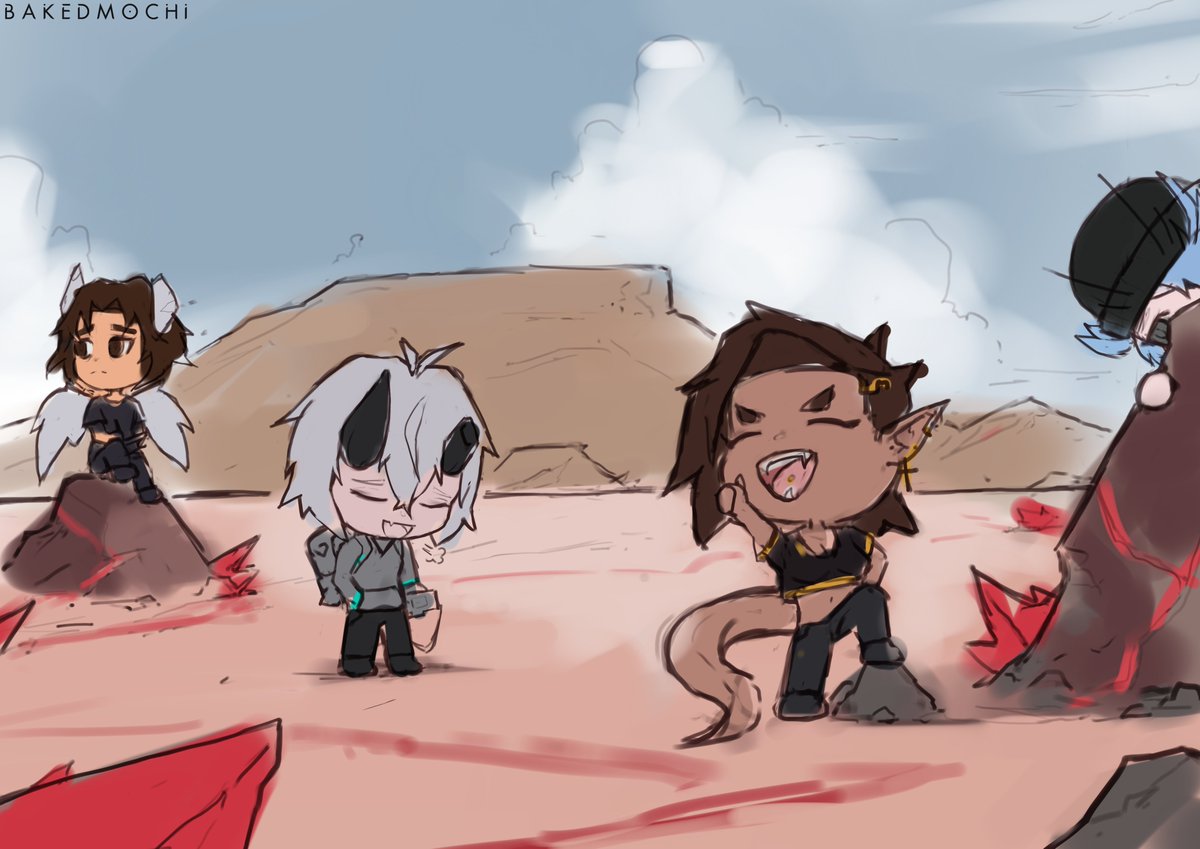 baked_mochi's tweet photo. chibi doodle with rough color
#bkdmch_art #oniopticaloperations https://t.co/BMQrkzn7Gv