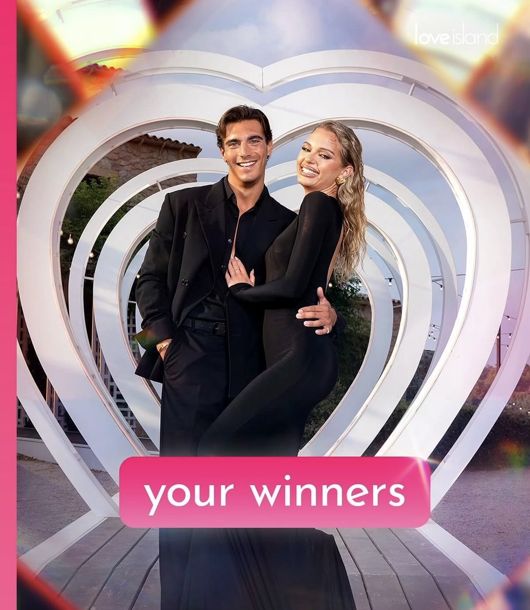 Sparks2810's tweet photo. JULIA AND LORENZO ARE OUR WINNERS!! SO WELL DESERVED!

My winners for weeks. Best couple on the show by miles. Love them together

#LoveIsland https://t.co/0yMu3keZ1l
