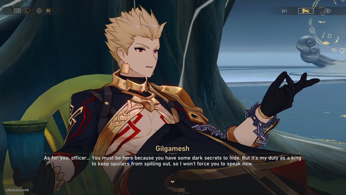 NovaAsterim's tweet photo. // HSR 4.4 Fate collab &amp; possible MSQ spoilers🧵
.
.
.
.
They all but confirmed who Kuchiba is in this collab story. I have high hopes for her character now, &amp; I loved how they tied her story together with the themes of Gilgamesh's Epic and Enkidu's life
#HonkaiStairRail https://t.co/TNRs4xnWQ5