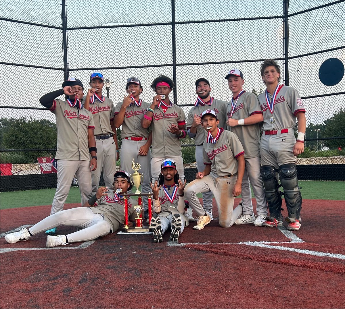 4SeamSports's tweet photo. Congratulations to our @MoCoNationals 18U for winning both of their tournaments during the month of July‼️

👑 2026 Star Spangled Slugfest Champions
👑 2026 HCYP Summer Clash Champions

They’ve now won all 3 of their tournaments this summer.
🏆🏆🏆 https://t.co/n8RkMDTEI0