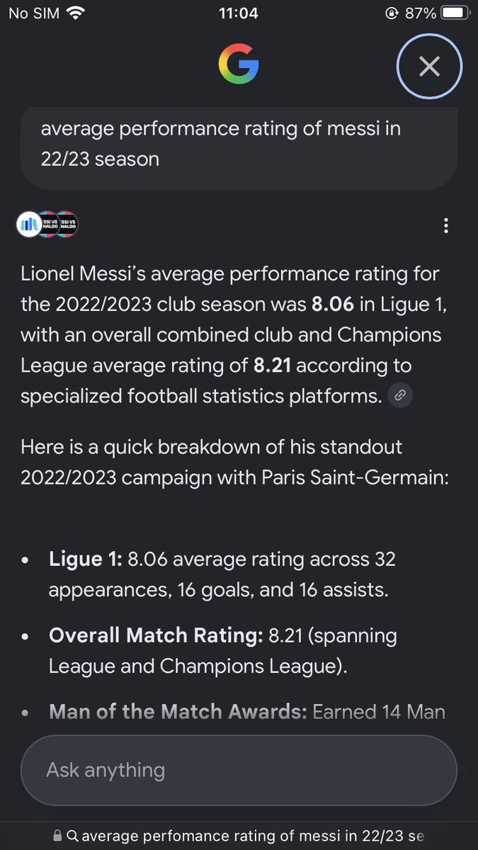 GaiusHat's tweet photo. @rheymos_tweets @Obeyamark Like I said, he wasn't close performance wise. KDB even rated better than him even with his goals https://t.co/UQJMJ5AqLv