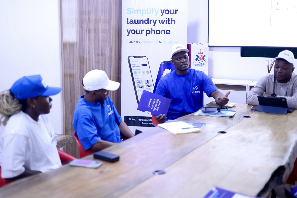 clothify_ng's tweet photo. Excellence isn’t a goal. It’s our standard. ✨

Behind every Clothify order is a team obsessed with one thing: finding solutions.

When others see challenges, we see opportunities to serve you better. Every improvement we make, every feature we build, and every decision we take is driven by one purpose, giving you an experience you can trust.

We’re not just delivering freshly cleaned clothes.

We’re delivering peace of mind. Confidence. Reliability.

This is the Clothify way.

✨ Built on excellence.
🔥 Driven by solutions.
💙 Dedicated to you.

#Clothify #DeliveringExcellence #CustomerFirst #Innovation #LaundryReimagined