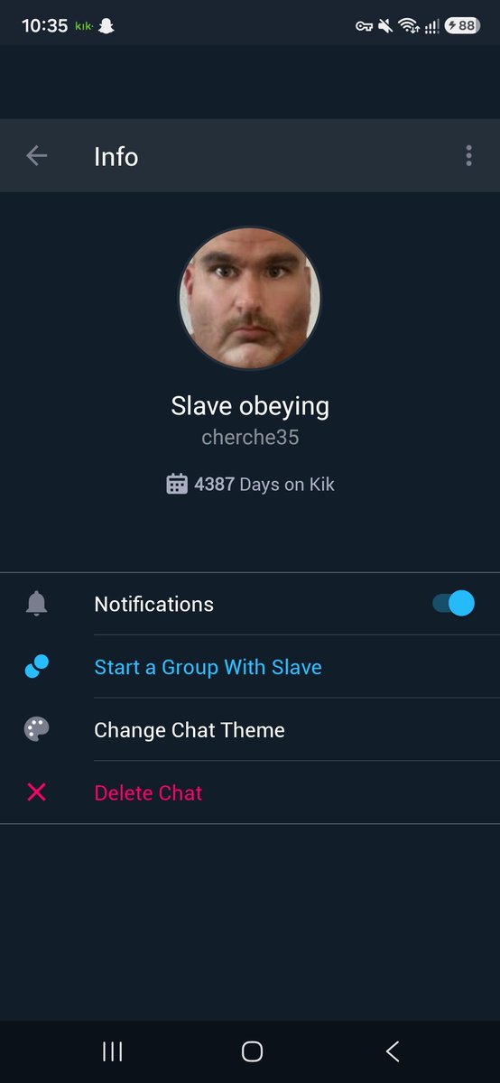 AeolusRecords's tweet photo. Found a donkey man on @kik add him 
#fendom #mistress #pig #kik #slave https://t.co/VLeuEhnT6C