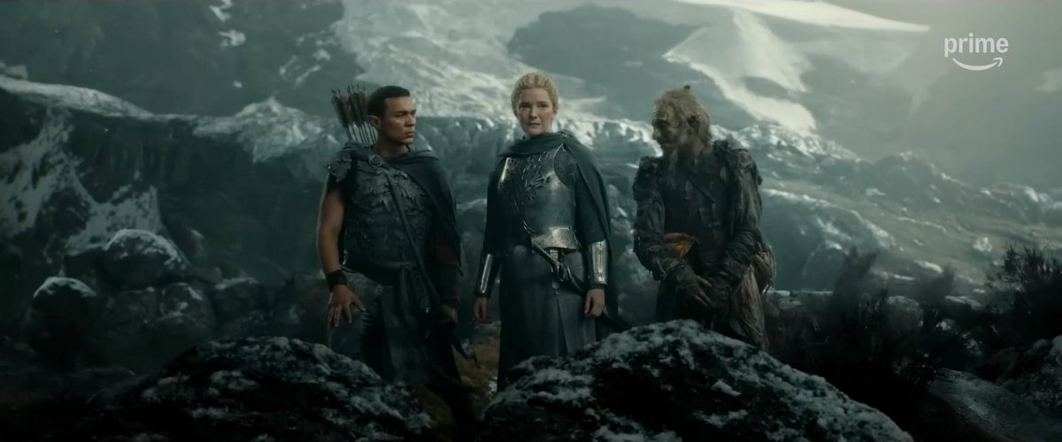 drew_rop_era's tweet photo. The VFX work in so much of the footage especially today is top tier but then there's some compositing work in the trailer that looks quite off. Hoping it gets evened out by the time the season premieres. https://t.co/ErXZgwRkAt