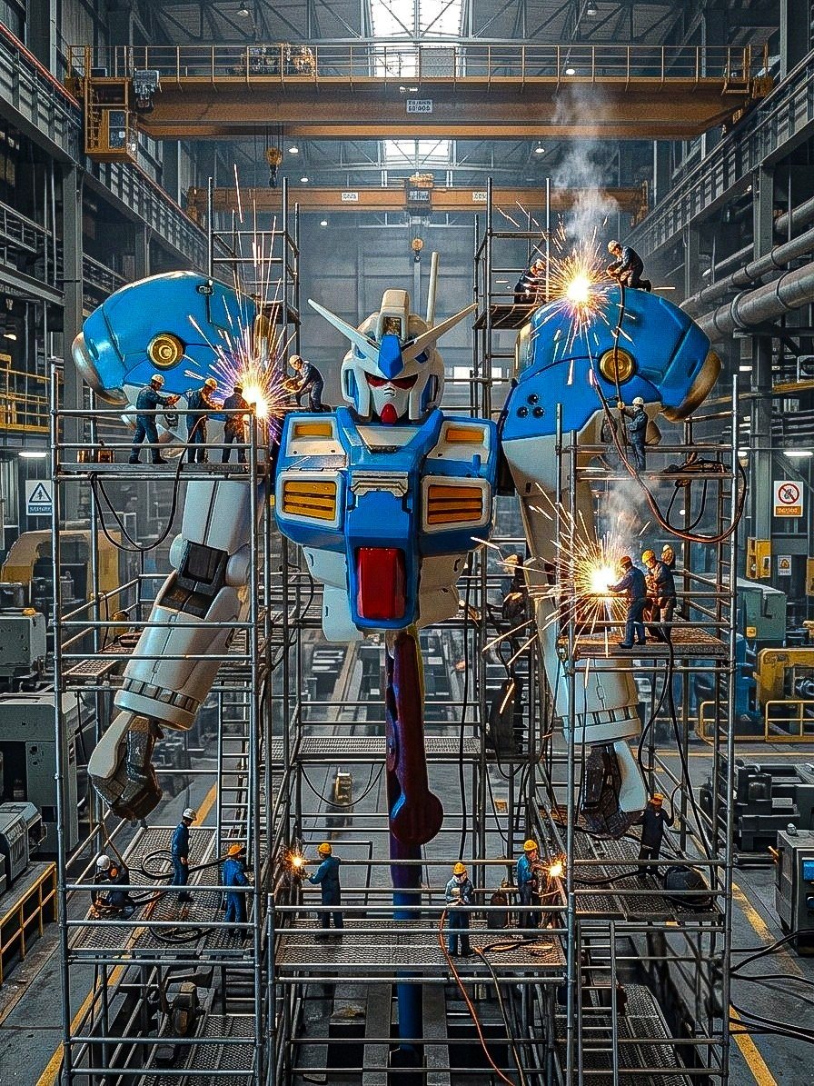 ruruka_ganpla's tweet photo. 工場でRE GP04ガーベラを密かに建造中🔥
上半身の建造完了❗見て、すでに肩のバーニアの所だけでも堪らんカッコ良さ✨

引き続き下半身の建造を工場一同頑張ります！

#GP04
#プラモデルライフ
#ガンプラ https://t.co/d57DQe2Sma
