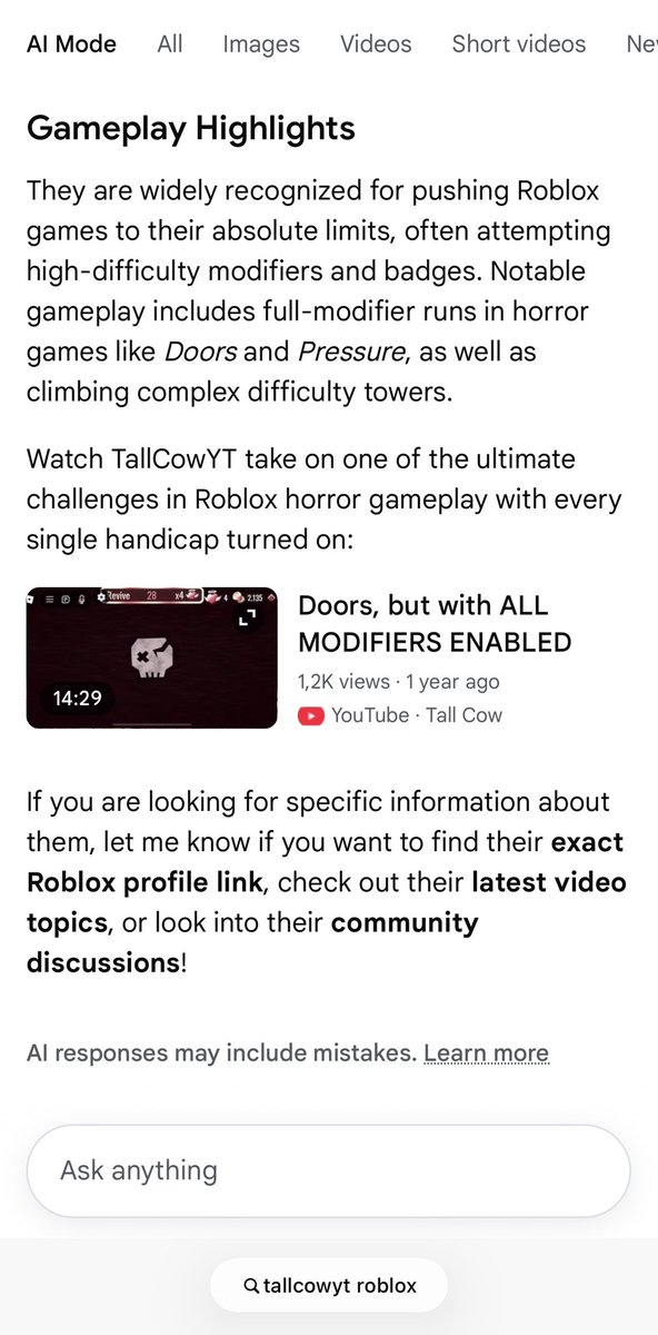 Tall Cow tweet media