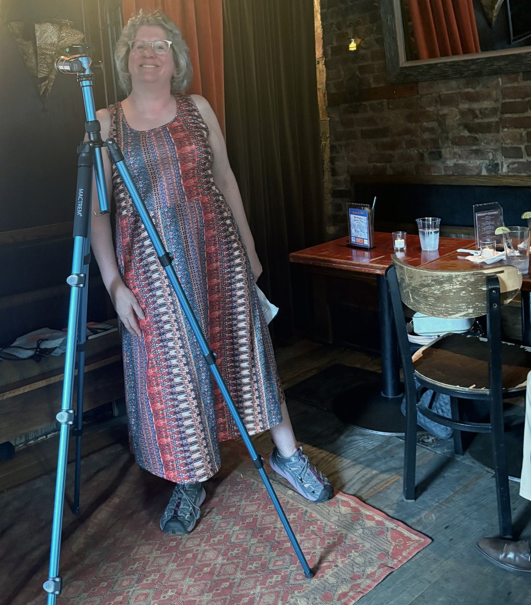 amy_grech's tweet photo. Here I am reading at @HWA_NYS #SummerChills at #ShadeBar! #HorrorCommunity #NYCAuthor #WritingCommunity https://t.co/s3jXwKcImX