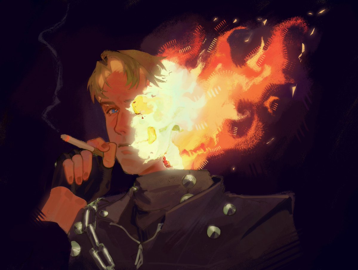 Noah13101008's tweet photo. Quick sketch #ryangoslingnation #ghostrider https://t.co/PRDoWVJfRW