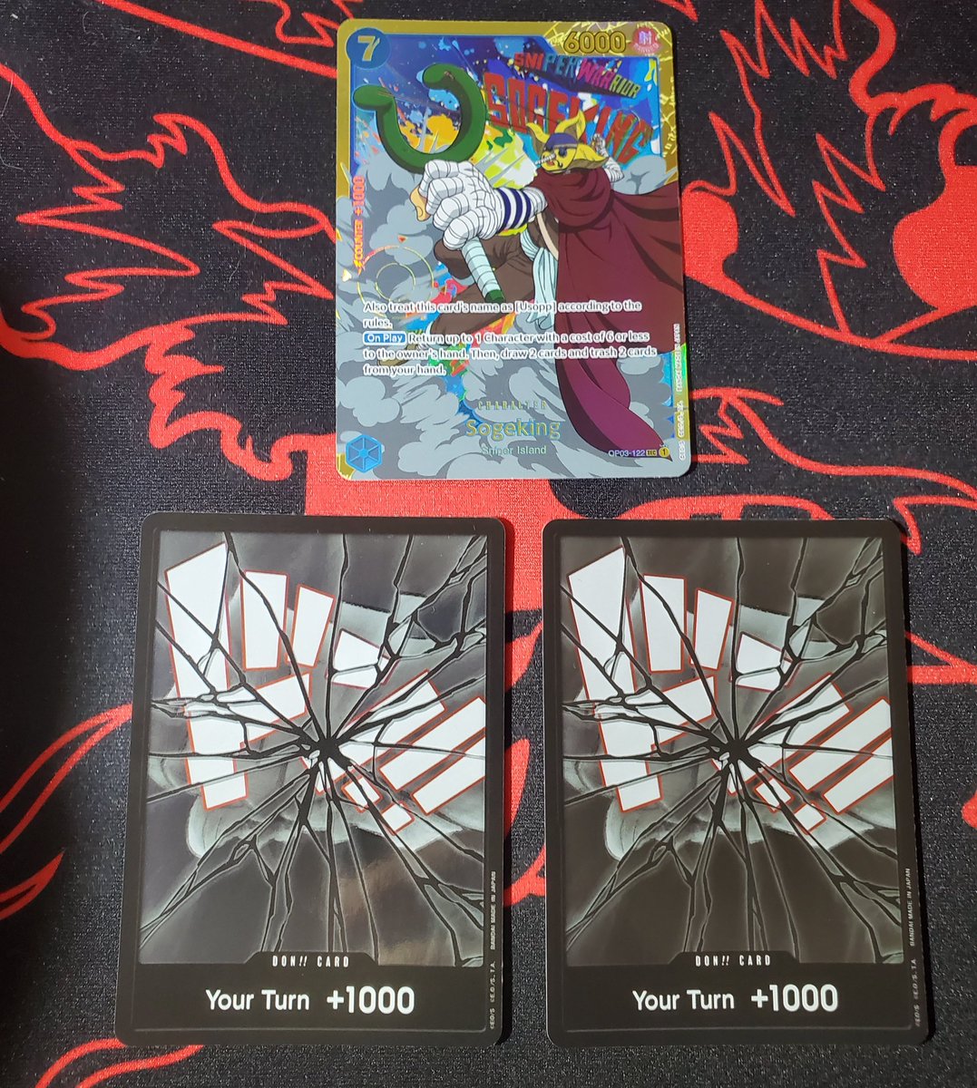 CBCollectors's tweet photo. 🔥One piece cards🔥
💥Sogeking-$20💥
💥DON!! Cards-$5 each💥
Add $1 pwe or $5 bmwt
Repost appreciated 🙏 https://t.co/qnZt1bZr7I