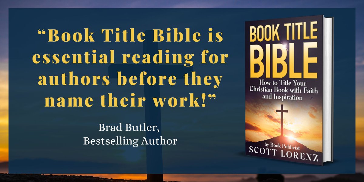 AvidReadersCafe's tweet photo. “Scott Lorenz shares essential wisdom every Christian author needs about titling their book, leaving no stone unturned.” — Bella’s Books https://t.co/6HM33ldrWg #ChristianBooks #Inspy #WritingCommunity @sadierob #ian1 https://t.co/D80BraEuDT