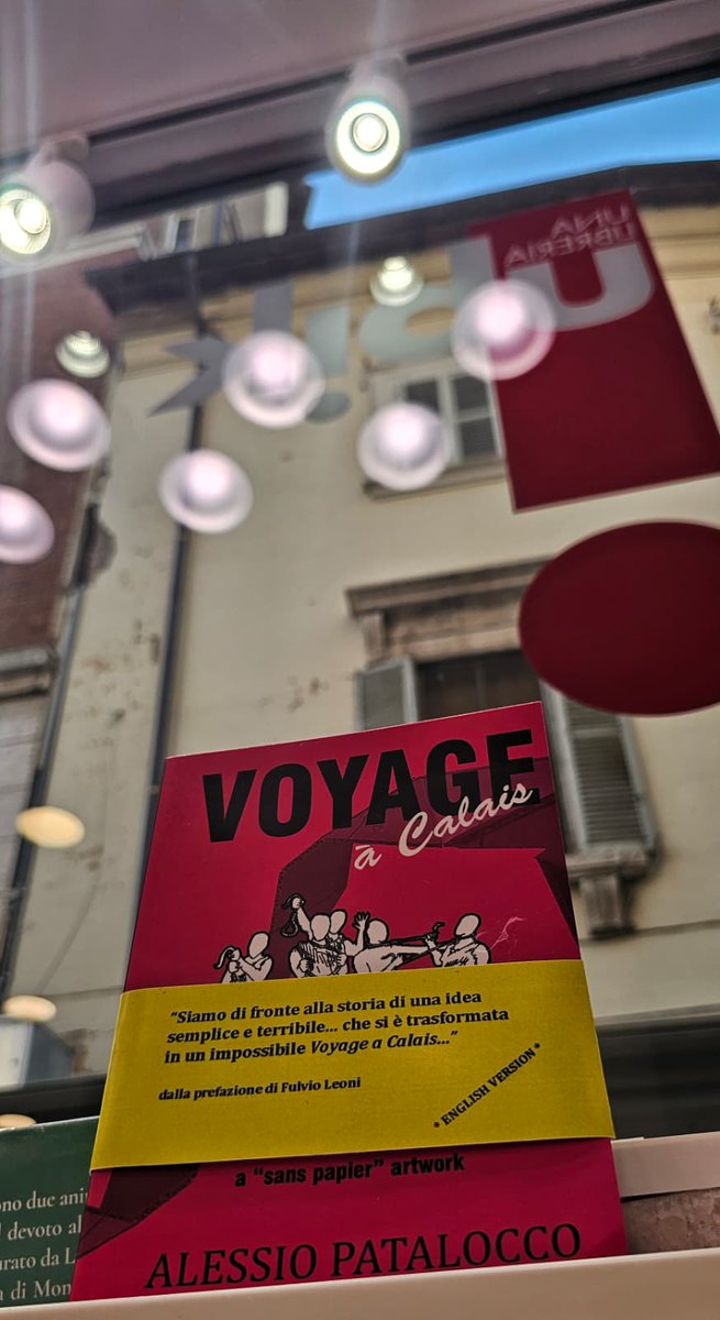 APArchitetti's tweet photo. In attesa dell'uscita del testo in italiano, "Voyage à Calais. Un'opera sans papier" è in libreria in inglese per White Falcon publishers https://t.co/KV0nBhLZJQ