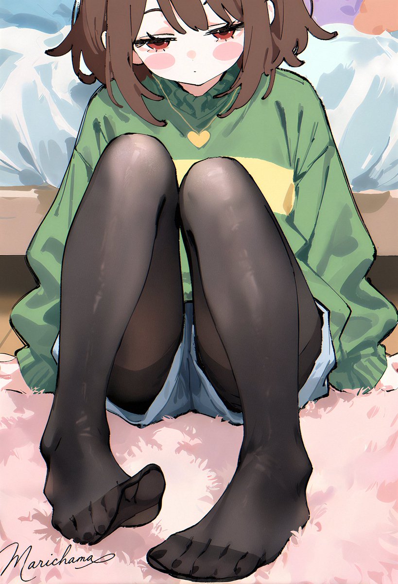 marichama_AI's tweet photo. chara undertale again
more fiddling with the pantyhose texture https://t.co/OVCM9OJgQf
