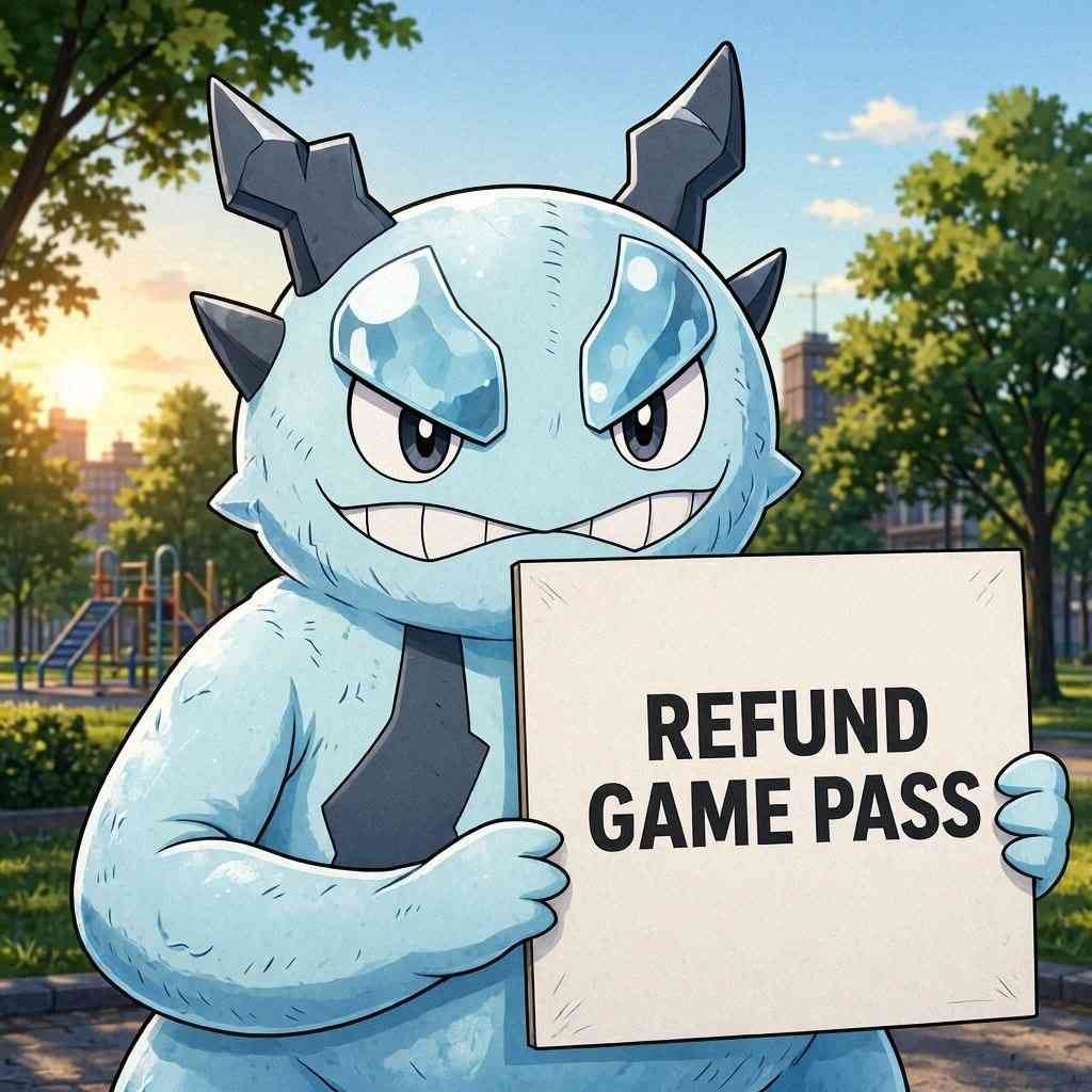 KnockoffPokemon's tweet photo. @XBOXSupport This better be coming with some Game Pass refunds.

#BudgetPokemon #Meme #Pokemon #GamePass #XBOX https://t.co/Bi9HDl71ag