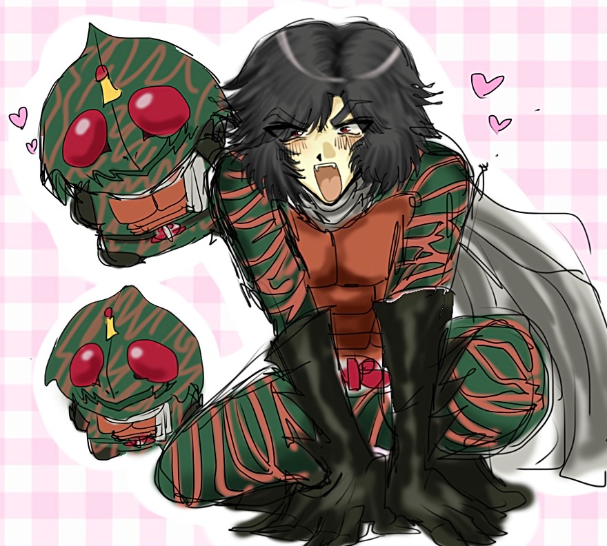 D3STR0Y___'s tweet photo. マスクオフ描いてみたかった🫪アマゾン https://t.co/4dCR516zw3