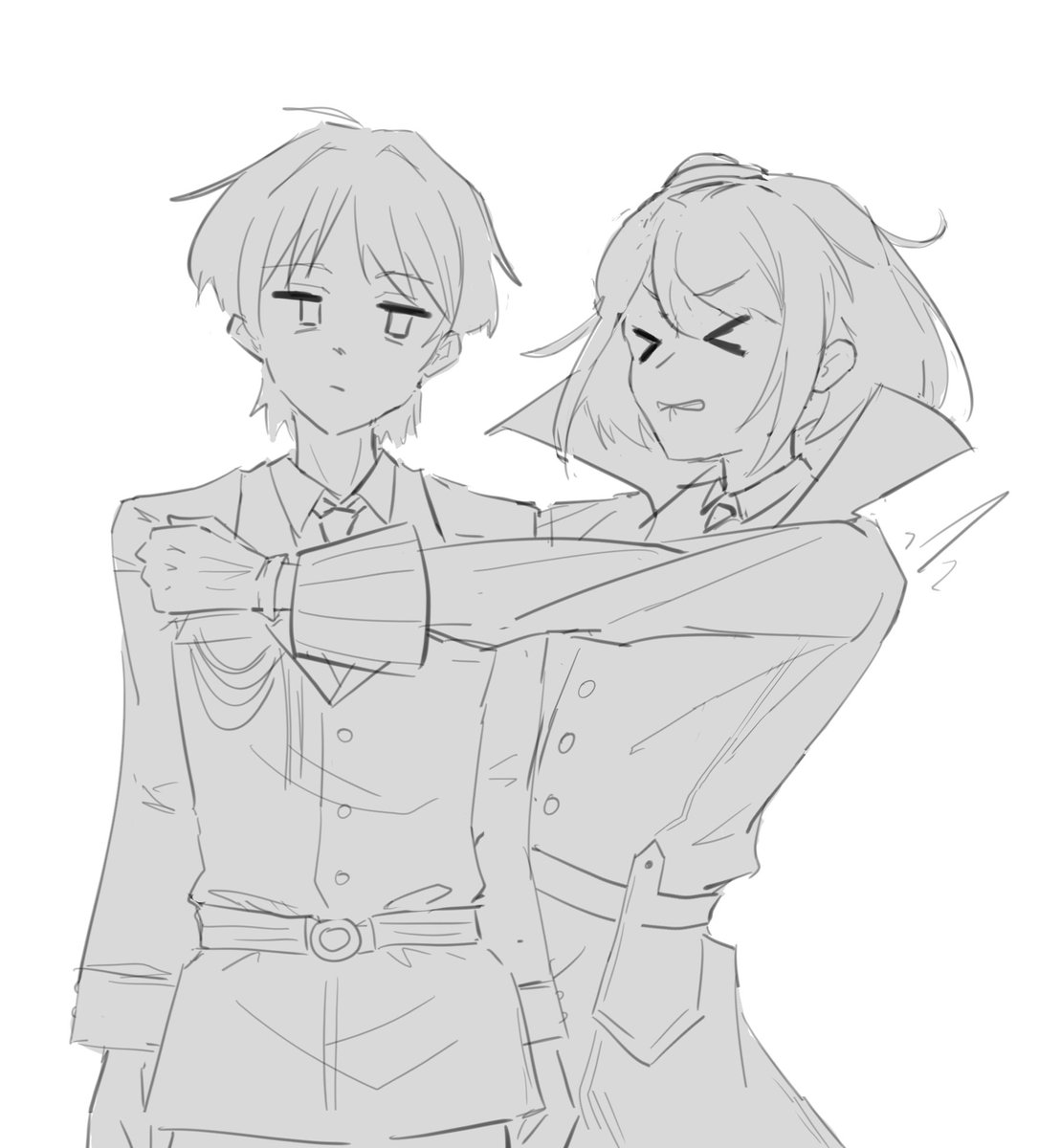 NorsBloo's tweet photo. My sister drew me Robul I'm so happy @Yuckiro https://t.co/oJMpuAM21j
