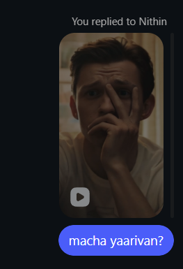 ahh_agony's tweet photo. IDK how bro sends a reel featuring a random person and relates it to Spiderman

@Nithin_056??? https://t.co/DSPpuf9VoD