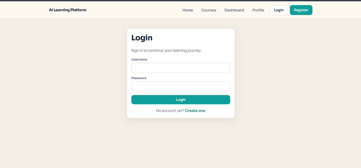acharyautsab7's tweet photo. #LSPPDay57

Started building the frontend for the Learning Platform API using HTML, CSS &amp; JavaScript.

Built the Home, Login and Course Catalog pages.

GitHub Repo: https://t.co/ZkcvcsaJmh

@lftechnology
#60DaysOfLearning2026 #LearningWithLeapfrog https://t.co/45mhE6IeIJ