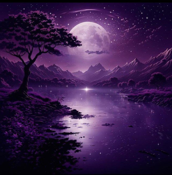 WanderWithAI_'s tweet photo. POV: this is my dream night
Purple sky, full moon, zero noise.
GN everyone π
#GoodNight #purpleaesthetic #nightsky #fullmoon #nature #WanderWithAl https://t.co/7dNL03XM9Q