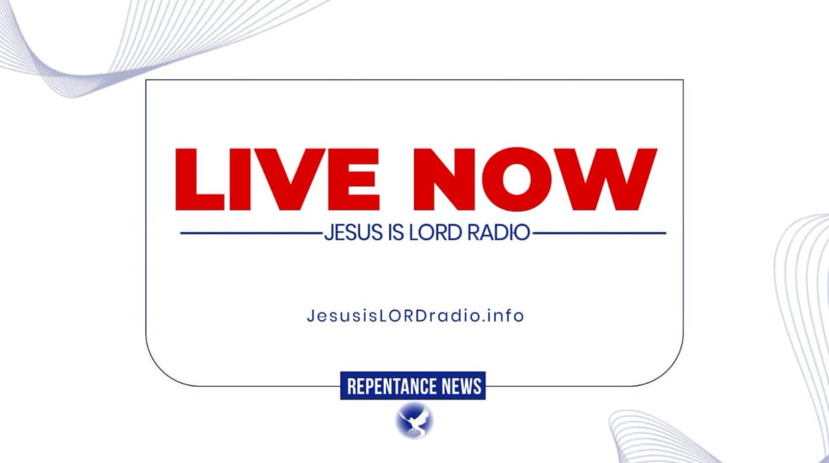 JIL_Radio's tweet photo. 🔴 LIVE NOW ON JESUS IS LORD RADIO

Prophet Dr. Owuor is currently live on air!  Click the link below to listen:

🔗 https://t.co/l7GmhbYmcG

#HolyAgendaOfGod https://t.co/jHSMr3mEf7