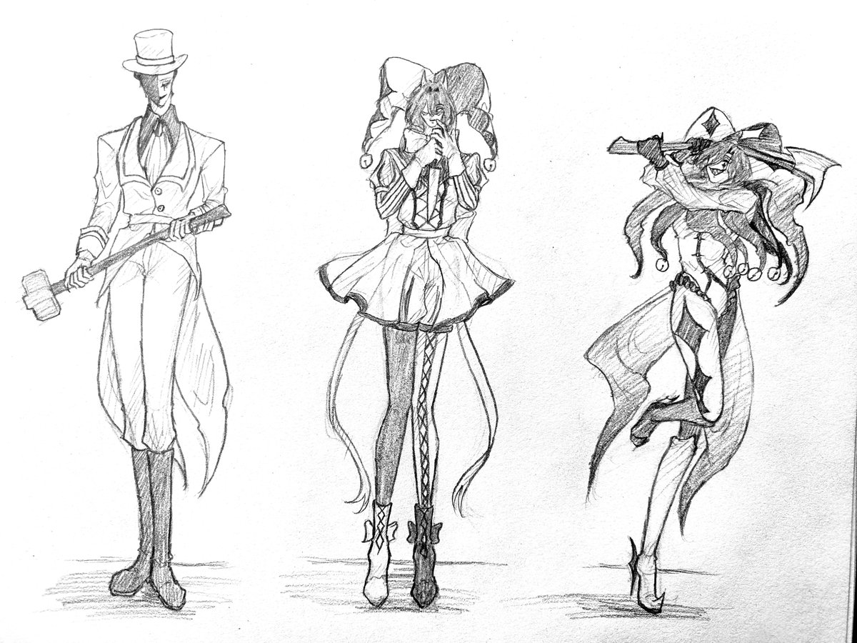 Beelud_'s tweet photo. Weapons 3
#oc #thefeakcircus #tickettaker #columbina https://t.co/CdjQk6L9l9