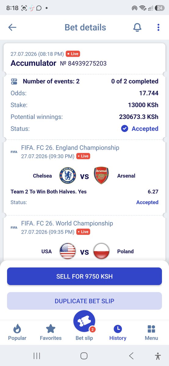 oldmamasita's tweet photo. 17 odds 

Paripesa betslip code "JCV9R"

Register - https://t.co/WzFSfon6Rl
Use promocode- mamasita

Am going to hand over stake today ❤️💯repost and paste https://t.co/iYpzqRZbvL