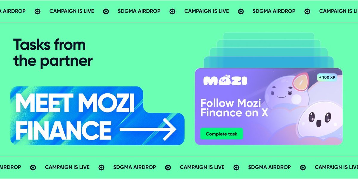 0SASTECH's tweet photo. Meet our partner, @mozifinance 🤝

Mozi is an all-in-one trading dashboard for perpetual DEXs like Hyperliquid, Lighter, and Aster.

🎯 Complete the Mozi quest by following @mozifinance to earn extra XP.

Get started: https://t.co/j9RNwyV3eh https://t.co/BfjvvfHlkU
