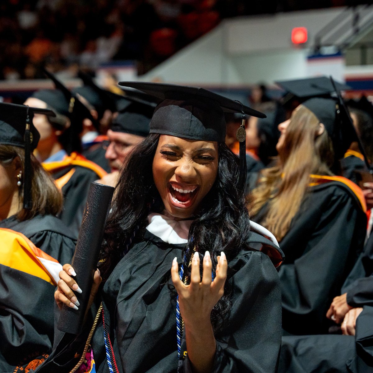 SamHoustonState's tweet photo. #TFW Summer 2026 Commencement is this Saturday 🔥

View the full run of events for the Aug. 1 ceremonies here: https://t.co/RgDS3WjXyD

#EatEmUpKats | #SamHoustonState https://t.co/xRXtyJYcHh