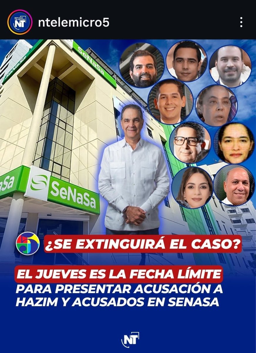 Adonaidamedina's tweet photo. ¿Qué pasará con el desfalco de SENASA?👇 https://t.co/K5bNufecj6