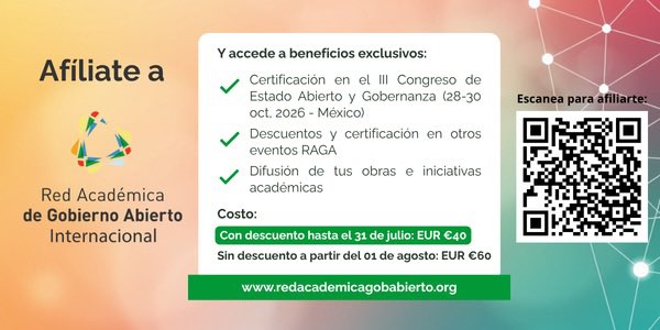 Red Académica de Gobierno Abierto Internacional tweet media