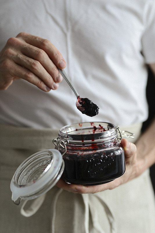 ccottaKoo's tweet photo. [This organic wild blueberry jam: no added sugar, burst with natural fruity aroma u0026 soft texture. Perfect on toast or Greek yogurt—game changer for quick healthy snacks!]， https://t.co/VWaGnwqtuk