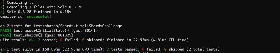 0xSpectreSec's tweet photo. Challenge 16/18 of Damn Vulnerable DeFi: Shards ✅

Sometimes the bug isn't in the math library. It's in how you use it.

I drained funds from the marketplace by exploiting a rounding-to-zero edge case caused by FixedPointMathLib.mulDivDown().

The bug: shard purchases calculated the payment with mulDivDown(). For very small purchases, the result rounded down to 0, but the marketplace still recorded the purchase as valid.

Here's how I thought about it:

I first bought a tiny number of shards. The calculated payment was 0 DVT, yet the purchase was added to the offer's purchase list.

I immediately cancelled that purchase, returning the free shards to the offer.

Next, I bought the remaining shards normally, paying the correct amount. Finally, I cancelled this second purchase and received a full refund.

End result: I recovered every token I paid while successfully completing the purchase flow, leaving the marketplace with fewer tokens.

The interesting lesson wasn't that mulDivDown() rounds down—that's exactly what it's designed to do. The real vulnerability was allowing a zero-cost purchase to become a first-class accounting entry. Once the protocol treated "paid" and "free" purchases identically, its refund logic became exploitable.

Rounding is part of your protocol's economics. Every mulDivDown() and mulDivUp() decision should be treated as a security decision, not just a math helper.

@CyfrinUpdraft @PatrickAlphaC @tinchoabbate

#Web3Security #Solidity #DeFi