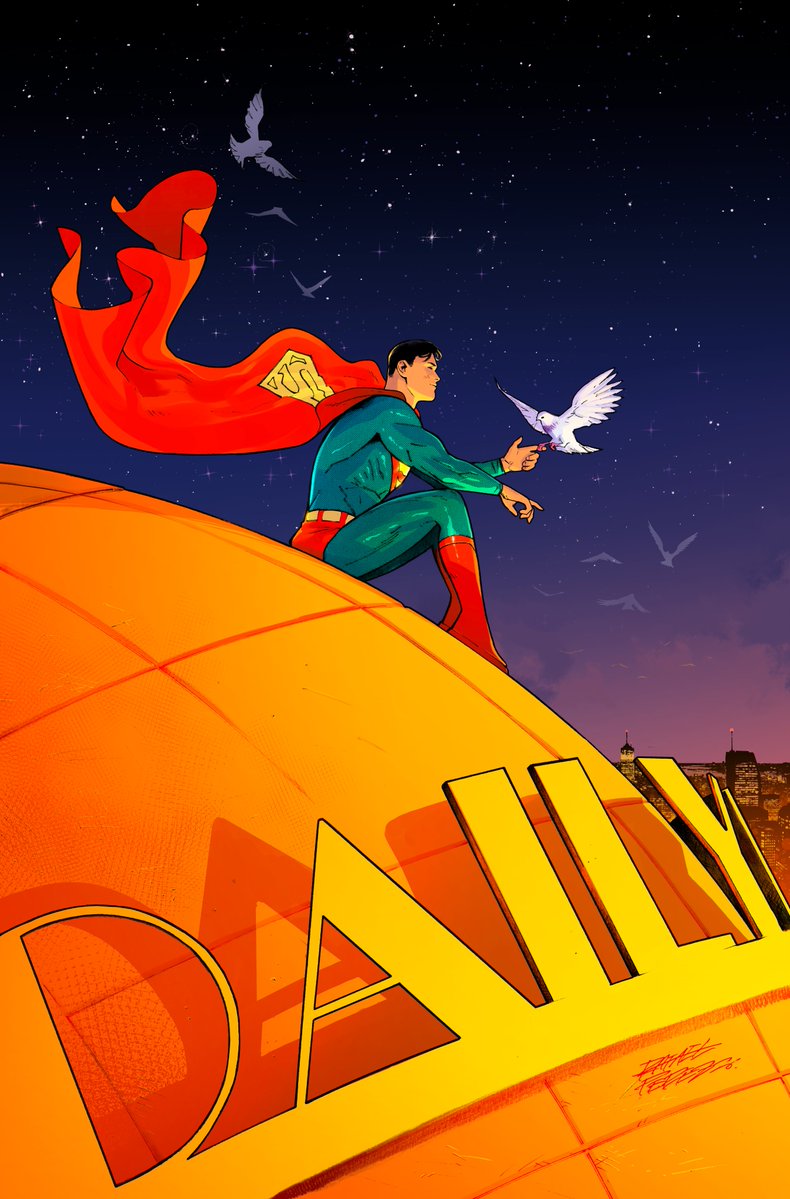__rafape's tweet photo. I’m really pleased to share one of the covers I’ve been working on

This is my variant cover for SUPERMAN UNLIMITED #18!!! 🎉

Do be sure to check out the brilliant work that Dan Slott and Lucas Meyer are doing on this series!

See you soon with more!💫🌍
@dcuworld #superman https://t.co/P31rXZISRZ