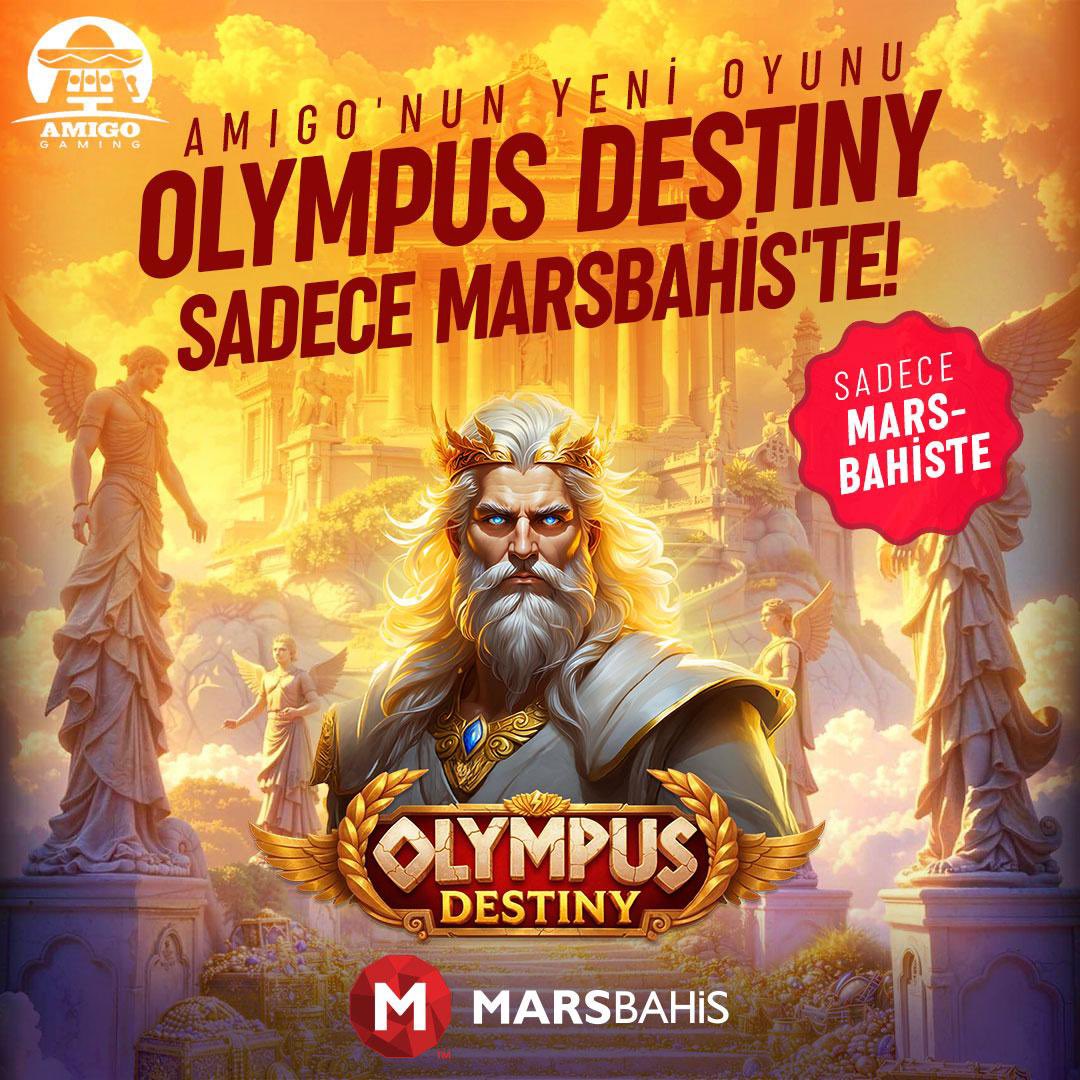 bahisteofficial's tweet photo. OLYMPUS DESTINY İLE EFSANEVİ MACERA BAŞLIYOR ⚡

SADECE MARSBAHİS'TE SENİ BEKLİYOR 🔥

BÜYÜK ÖDÜLLER İÇİN ŞANSINI DENE 🎯

OLİMPOS'UN GÜCÜNÜ KEŞFET VE KAZAN 👑

HEMEN OYNA 🚀

Kazananların Yeri MARSBAHİS https://t.co/i9bwrX0FEa
#MARSBAHİS #OLYMPUSDESTINY #AMIGOGAMING https://t.co/jFRgdFS0kl