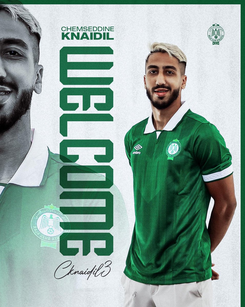RCAofficiel's tweet photo. Welcome home, Chemseddine Knaidil 💚 https://t.co/3WM00ID4VL