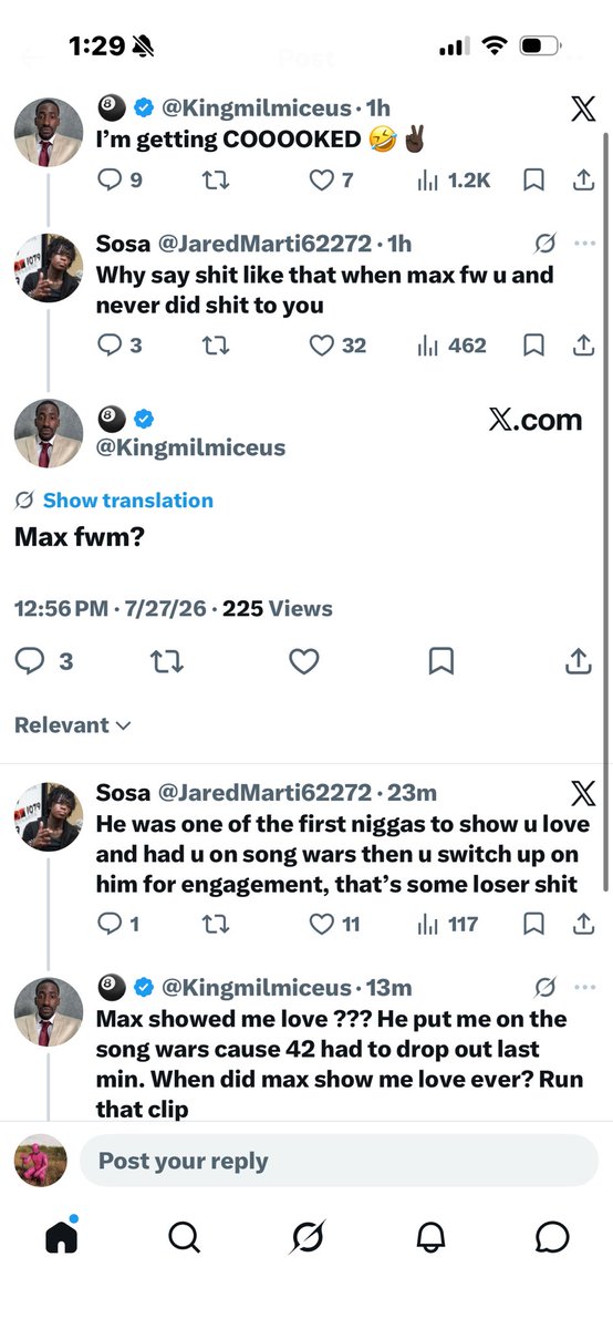 killsevr's tweet photo. Stop being nice to niggas @PlaqueBoyMax https://t.co/EuJ4iPahto