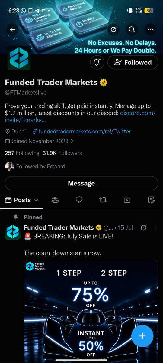 rubberdalz's tweet photo. @0thayyab0 @FTMarketslive @Ye_FTM Please pick me, this would be a life changing opportunity for me🙏🏽🤲🏼 https://t.co/MBig1wisif