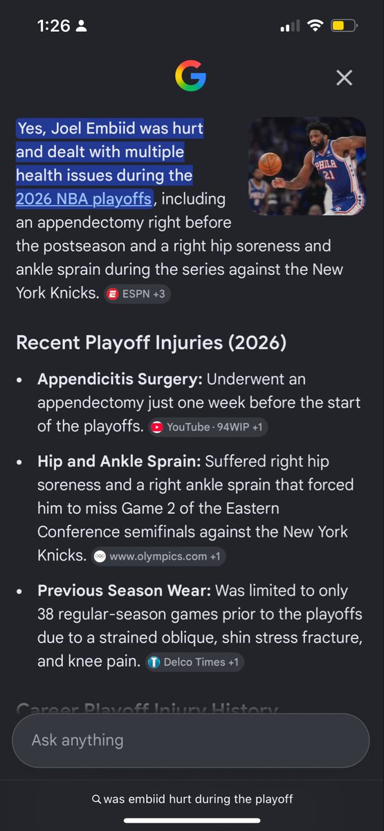 StockNoobMoney's tweet photo. @MJfocusedx @YahooSports Yet before LeBron got there Vegas had them behind Cavs, Miami, Knicks &amp; Celtics in terms of winning the east lol &amp; some how LeBron arrive erase Embiid injury history 🤣 &amp; the fact brown just blew a 3-1 lead. U one stupid mf https://t.co/WBTrcpkWrt