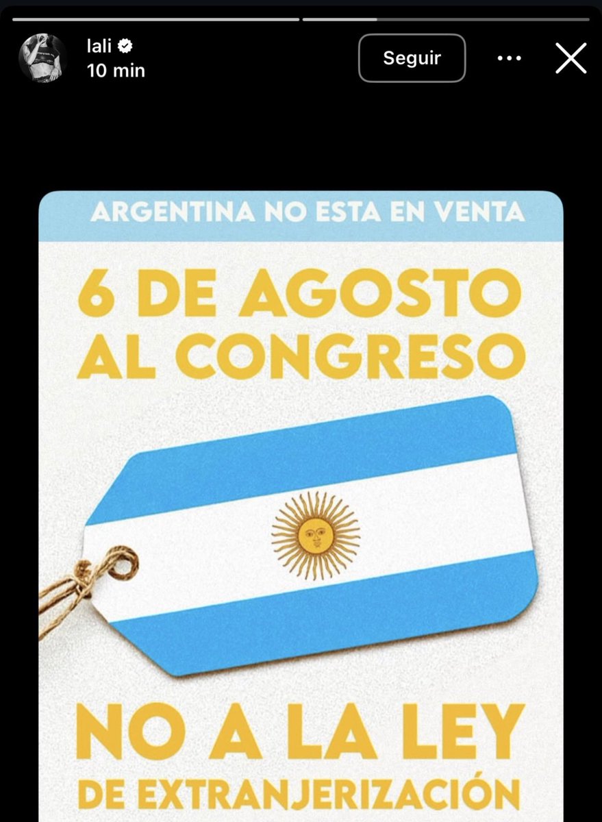 MConurbasic's tweet photo. Lali MEANDO a Milei.

Esa sana costumbre... https://t.co/OjeOP2dhXd
