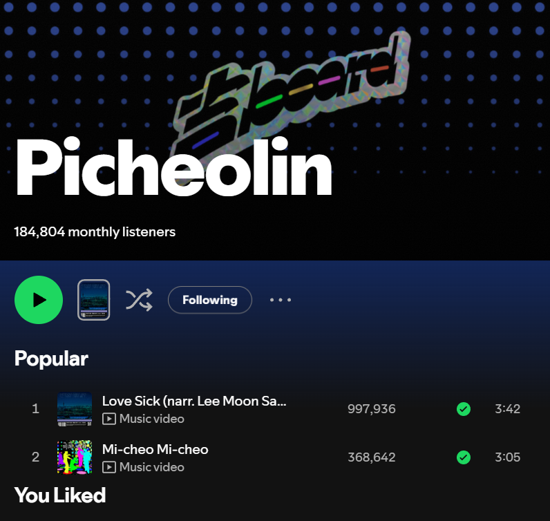 mingyursonly's tweet photo. Less than 3K left before Love Sick reaches 1 million streams on Spotify!

Don't forget to pre-save:
https://t.co/MfX43Kkpvc

#디노 #DINO #피철인 #Picheolin #吉BOARD #길보드 #세븐틴 #SEVENTEEN https://t.co/AqOJ7REIh5