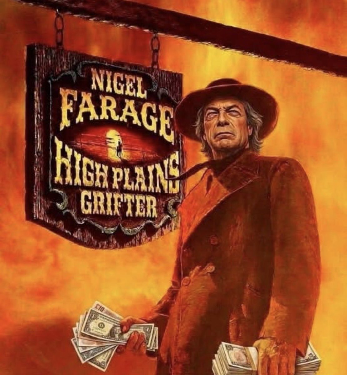 RabfaeKillie1's tweet photo. High Noon is approaching as the Grifter takes on the BinFace Count.
High Drama , Lots of Tension and only the good , brave and true will win.
#reformout #farageout #countbinface #indy #indyref https://t.co/syetjr1I5v