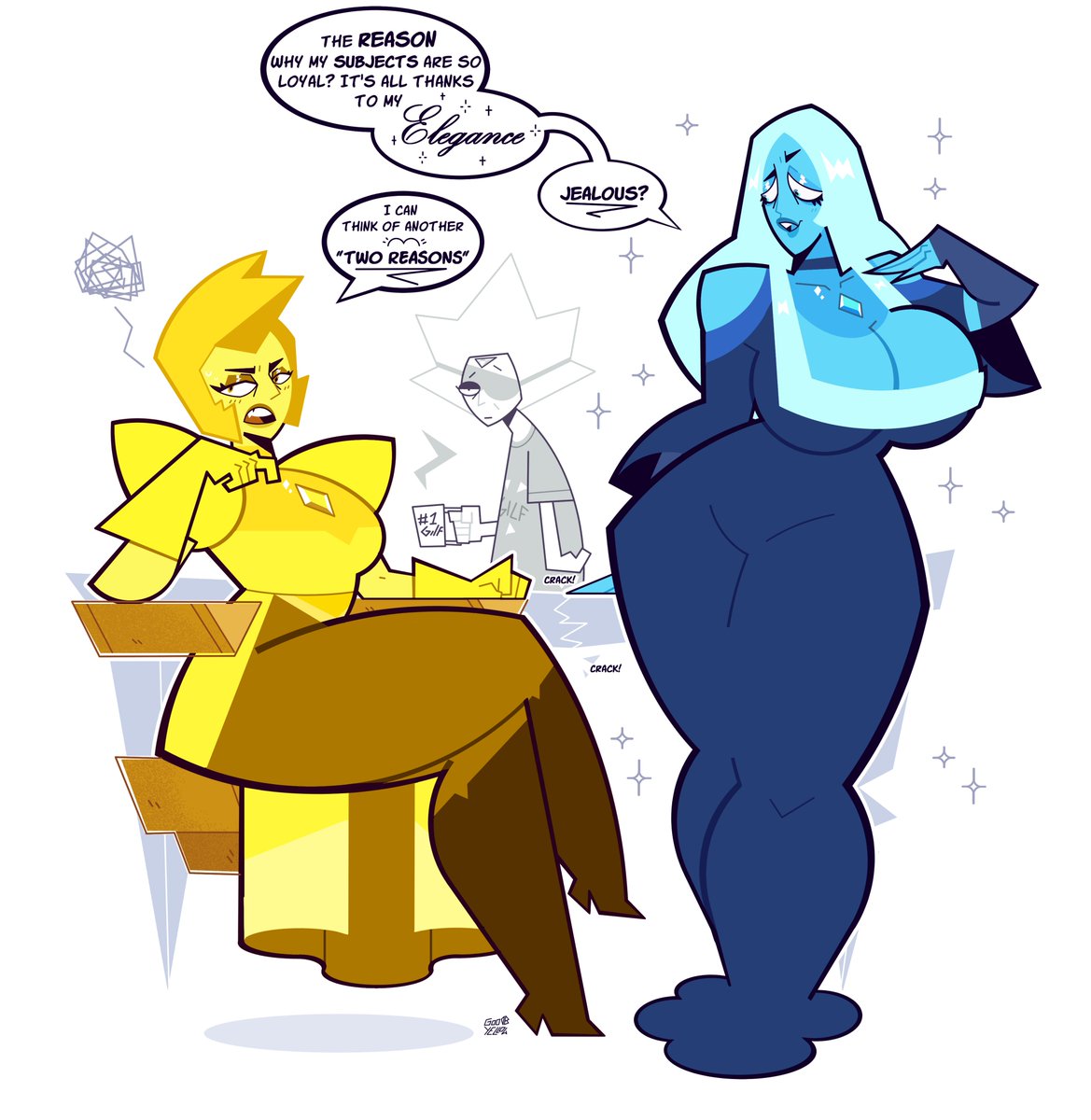 goodbyellow's tweet photo. Steven Universe's gals! Which one is your favorite? 🌎🌍 https://t.co/t1Hmt2auwt