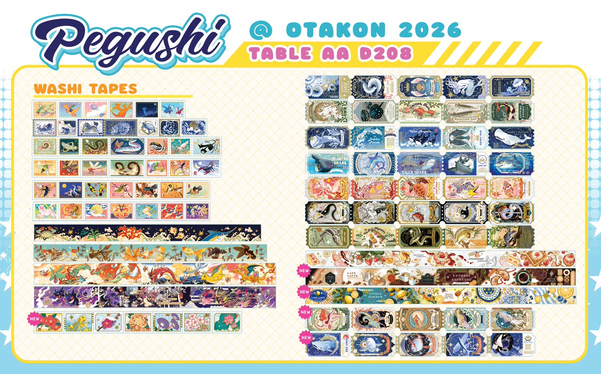pegushi_'s tweet photo. Will be @Otakon this weekend!!!!
Come get your fishies and merchies at table D208!!!! (1/2) https://t.co/KAesnzjPxQ